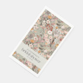 素朴なセージグリーンの花のボヘミアンスタイルのウェディングシャワーカスタム (コーナー)