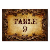 素朴なタイポグラフィ西部の田舎の結婚式 (正面横)