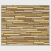 素朴なタイル包装紙 ラッピングペーパー (フラット)