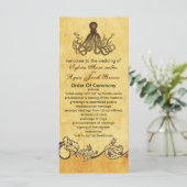 素朴なタコビーチ結婚式計画 プログラム (スタンド正面)