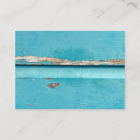 素朴なターコイズ絵を描材 名刺 (裏面)