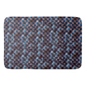 素朴なチェスのような引っかき傷 バスマット (正面)