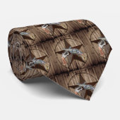 素朴なテキサス州スターカウボーイ西カントリーの拳銃 ネクタイ (ロール)