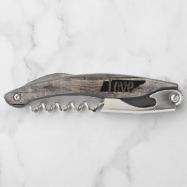 素朴なテネシーLOVE in script ソムリエナイフ