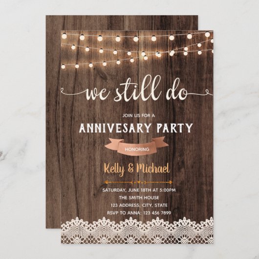 素朴なテーマの招待状をまだやります 招待状 (正面/裏面)