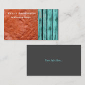 素朴なネイティブアメリカンの名刺の美化 名刺 (正面/裏面)