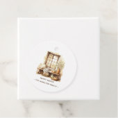 素朴なハッピーイースター家族名カスタマイズ フェイバータグ (インサイチュ)