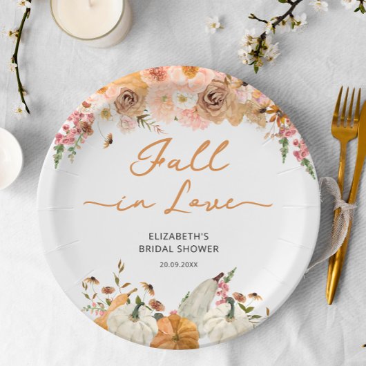 素朴なハロウィンの恋愛 紙皿