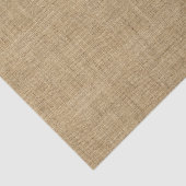 素朴なバーラップのプリントのティッシュペーパー 薄葉紙 (詳細)