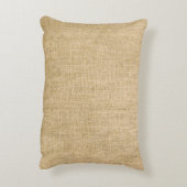 素朴なバーラップの黒の西部の喜びの馬 アクセントクッション (裏面(縦))