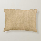 素朴なバーラップの黒の西部の喜びの馬 アクセントクッション (裏面)