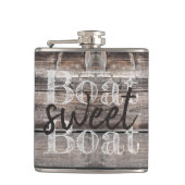 素朴なバーンウッドボート甘いボート | フラスク (正面)