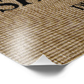 素朴なパーソナライズされたバ結婚ーラップ自然パターン フォトプリント (角)