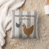 素朴なパーソナライズされた枕農家 クッション (ブランケット)