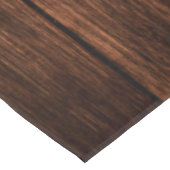 素朴なパーソナライズなテーブルクロスの納屋の木製の国 テーブルクロス (アングル)