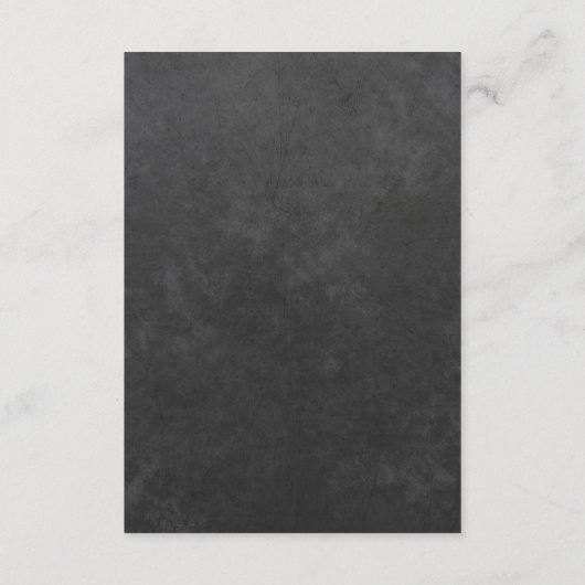 素朴なヒマワリを願う黒板 エンクロージャーカード (裏面)