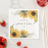 素朴なヒマワリ、カントリー秋の結婚式 (インサイチュ)