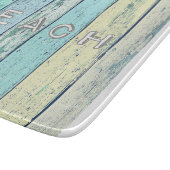 素朴なビーチの流木 カッティングボード (角)