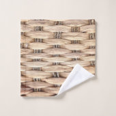 素朴なビーチ熱帯島の編み綿 バスタオルセット (ウォッシュタオル)