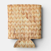 素朴なビーチ熱帯島の編み綿 缶クーラー (裏面)