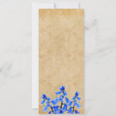 素朴なビールボトル独身パーティーの招待状 案内状 (裏面)