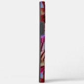 素朴なピンクと錆びた抽象芸術モザイクスケッチ Case-Mate iPhoneケース (裏面 / 右)