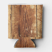 素朴なフェイク納屋の木、オークの木、風化木材 缶クーラー (正面)