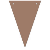 素朴なブラウンのバンティング バナー (第2の旗)