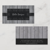 素朴なプロフェッショナル 名刺 (正面/裏面)