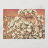 素朴なベビーの呼吸メーソンジャー木情報 エンクロージャーカード (裏面)