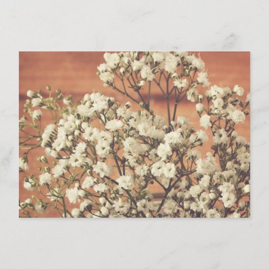 素朴なベビーの呼吸メーソンジャー木情報 エンクロージャーカード (裏面)