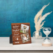 素朴なペットの喪失メモリアル ペットメモリアル フォト フォトプラーク (インサイチュ)