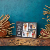 素朴なペットの犬の追悼記念写真コラージュ フォトプラーク (側面)