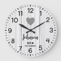 素朴なホワイトウッドのラブカスタムネーム