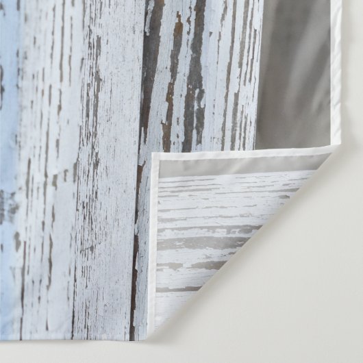 素朴なホワイトウッドの写真撮影用背景 タペストリー (詳細)