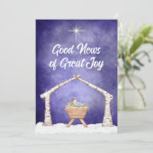 素朴なマリア像の置き物　裏に写真付き シーズンカード (スタンド正面)