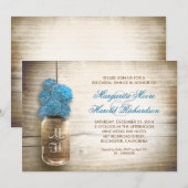 素朴なメイスンジャー・リハーサル・ディナー・招待状 招待状 (正面/裏面)