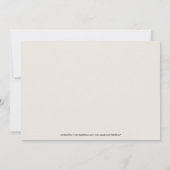 素朴なメイソンジャーとワイルドフラワーのSave the Date セーブザデート (裏面)