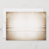 素朴なメイソンジャーを使ったエンゲージメントパーティーの招待状 招待状 (裏面)