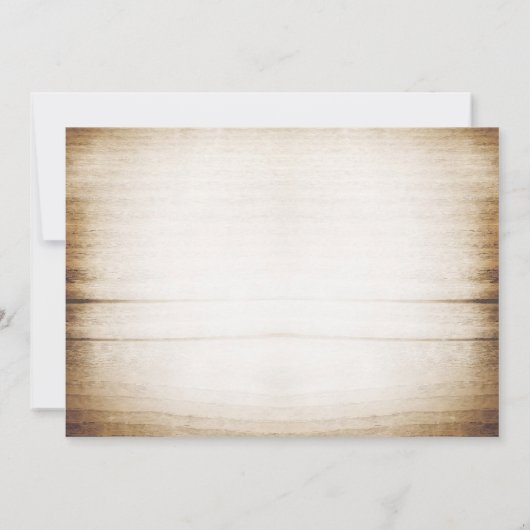 素朴なメイソンジャーを使った結婚記念日招待状 招待状 (裏面)