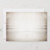 素朴なメイソンジャーを使った結婚記念日招待状 招待状 (裏面)