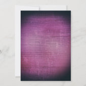 素朴なメイソンジャース&ストリングライト婚約パーティ 招待状 (裏面)