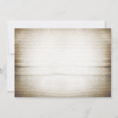 素朴なメイソンジャー 結婚記念日 招待状 (裏面)