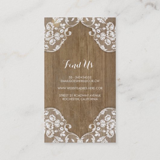 素朴なメーソンジャーのベビーの呼吸およびヒマワリ 名刺 (裏面)