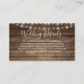 素朴なメーソンジャーは詳細のエンクロージャカードをつけます エンクロージャーカード (正面)