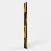 素朴なモザイクの黄色正方形と円 Case-Mate iPhoneケース (裏面/右)