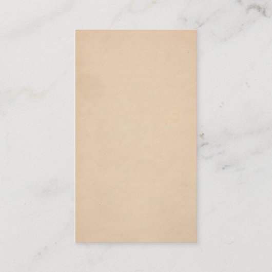 素朴なモダン 名刺 (裏面)