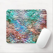 素朴なモルタルとスプラッシュで塗られた石のベース マウスパッド (マウス)