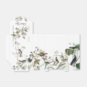 素朴なユーカリの葉 ヴィンテージグリーン フェイバーボックス (折り畳みなし)