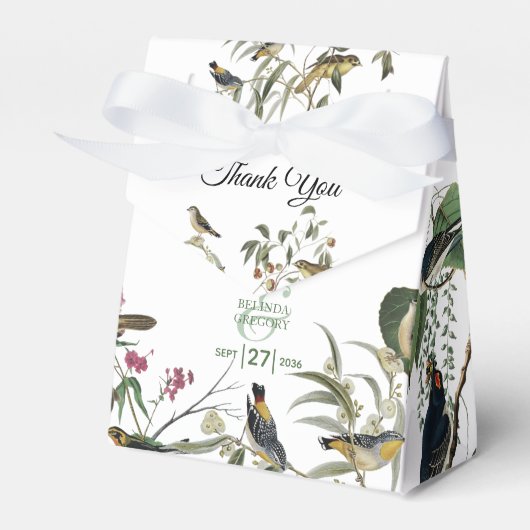 素朴なユーカリの葉 ヴィンテージグリーン フェイバーボックス (正面サイド)